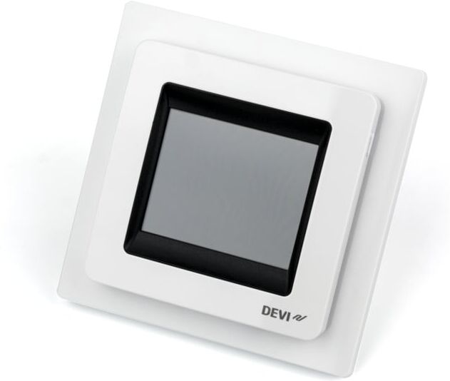 Devi Thermostat d'horloge à écran tactile, 16A DEVIreg Touch rws (140F1071)