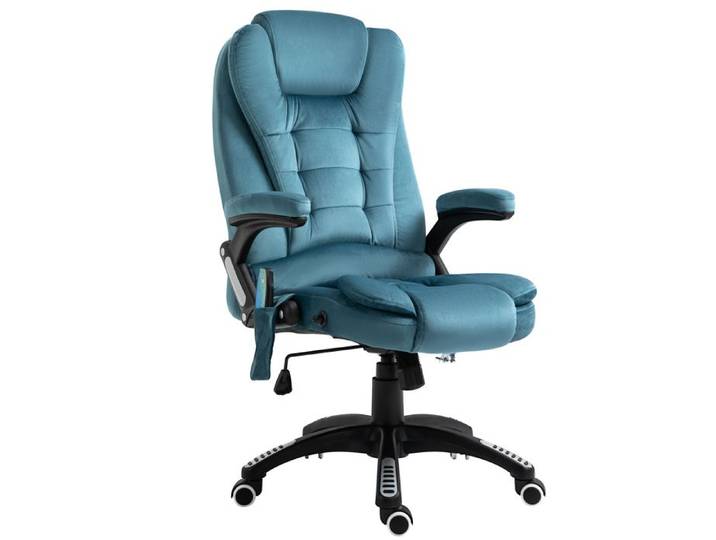 Fauteuil - 68x72 - Réglable montage facile idéal pour la maison confort optimal - Bleu - Pour Bureau - Référence 4949