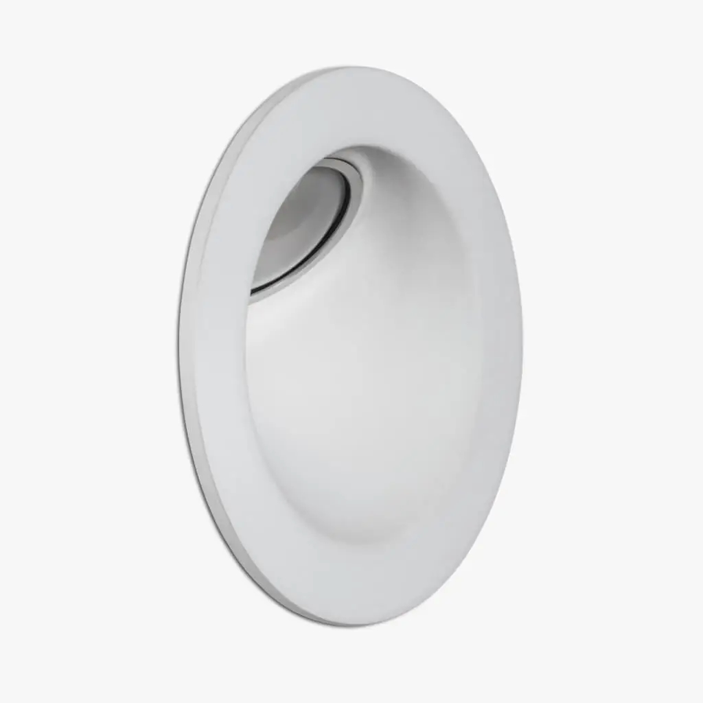 Less´n´more LED-Wandeinbauleuchte MIMIX Beton weiß M-BUS-BW 4251908519255