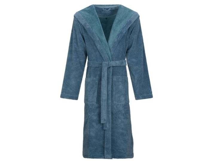 Vossen Bademantel Lynn XL blau Baumwolle XL - Bademantel