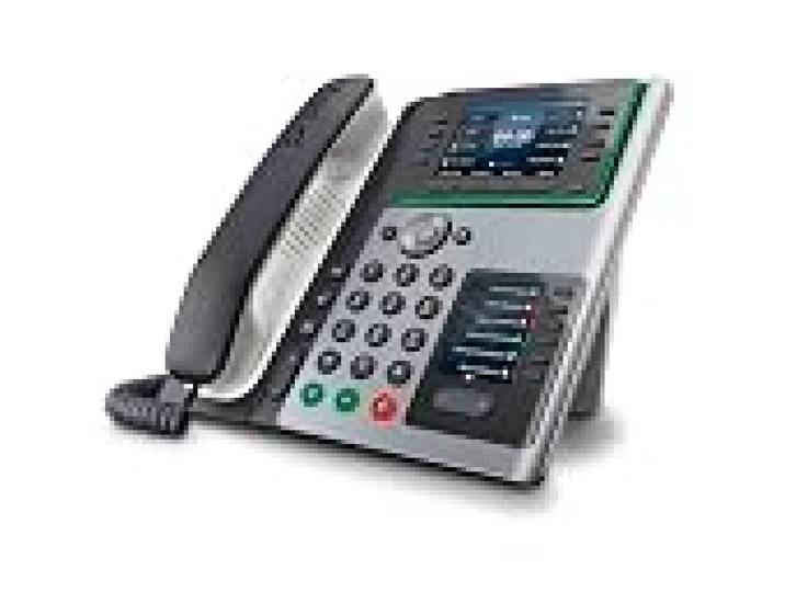 HP Poly Edge E400 - VoIP-Telefon mit Rufnummernanzeige/Anklopffunktion