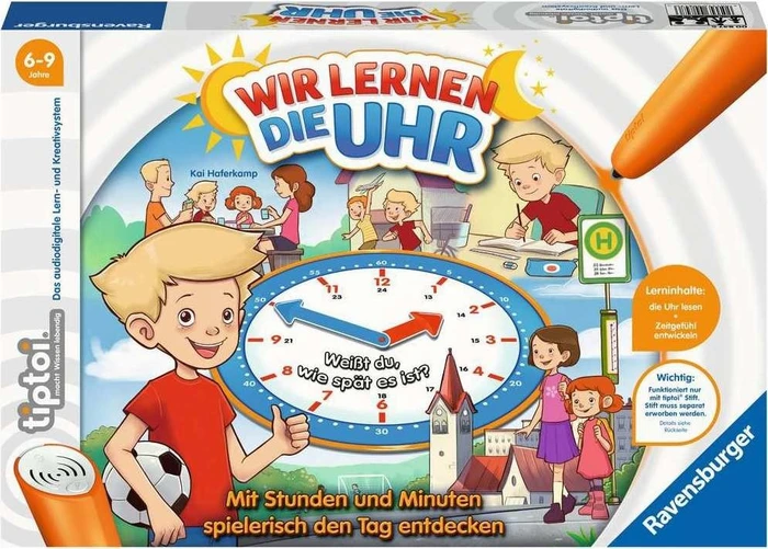 Ravensburger tiptoi Wir lernen die Uhr