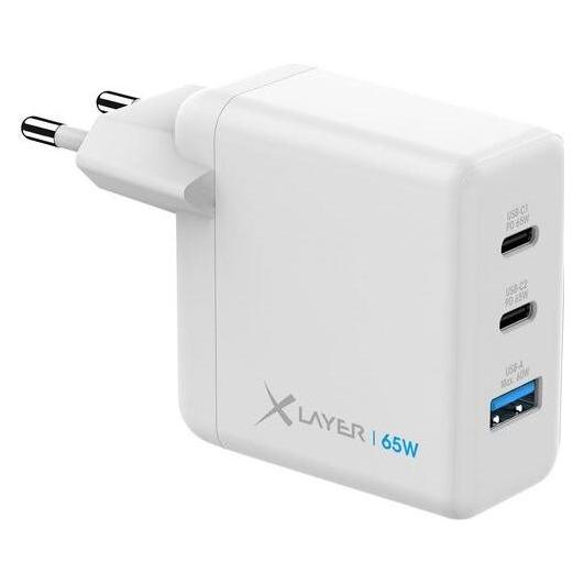 Xlayer Powercharger 65W GaN /OQ4.0 USB-C charger white (65 W) (219587)