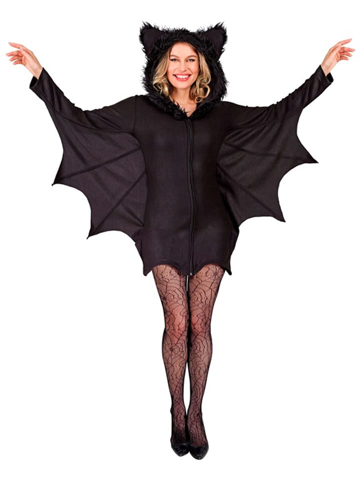 Widmann Kostüm "FLEDERMAUS" in Schwarz - XL