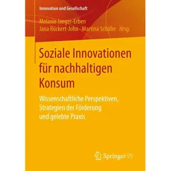 Soziale Innovationen für nachhaltigen Konsum, Fachbücher