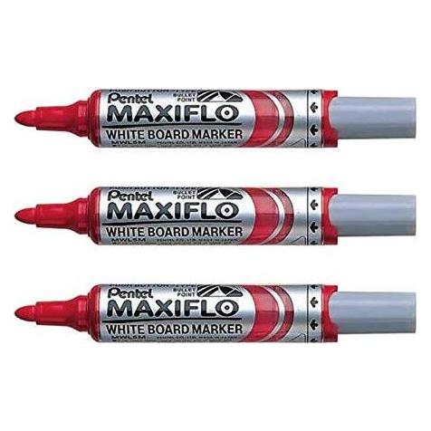 Pentel Whiteboard Marker Maxiflo (1x) (MWL5M-BO)