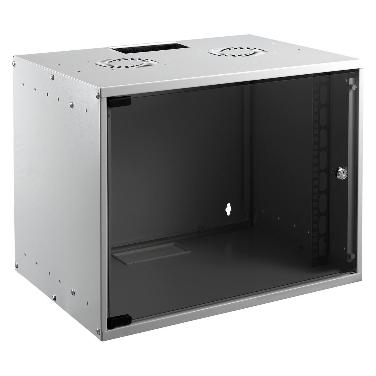 Lanview 10" 9U W=312mm D=300mm WALL (9 HE, 10 Zoll Rack) (RSM09U30MNWH)