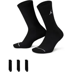 NIKE Herren Socken U J ED CUSH POLY CREW 3PR 144, Größe M in Schwarz 010