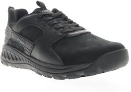 Women's Visper Hiking Shoe by Propet in Black Suede (Size 13 XXW)