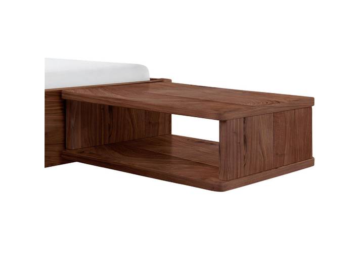 Nachtschrank, Braun, 48x16x38 cm, Nussbaum, Hängend & Typenauswahl, Modern, Hasena