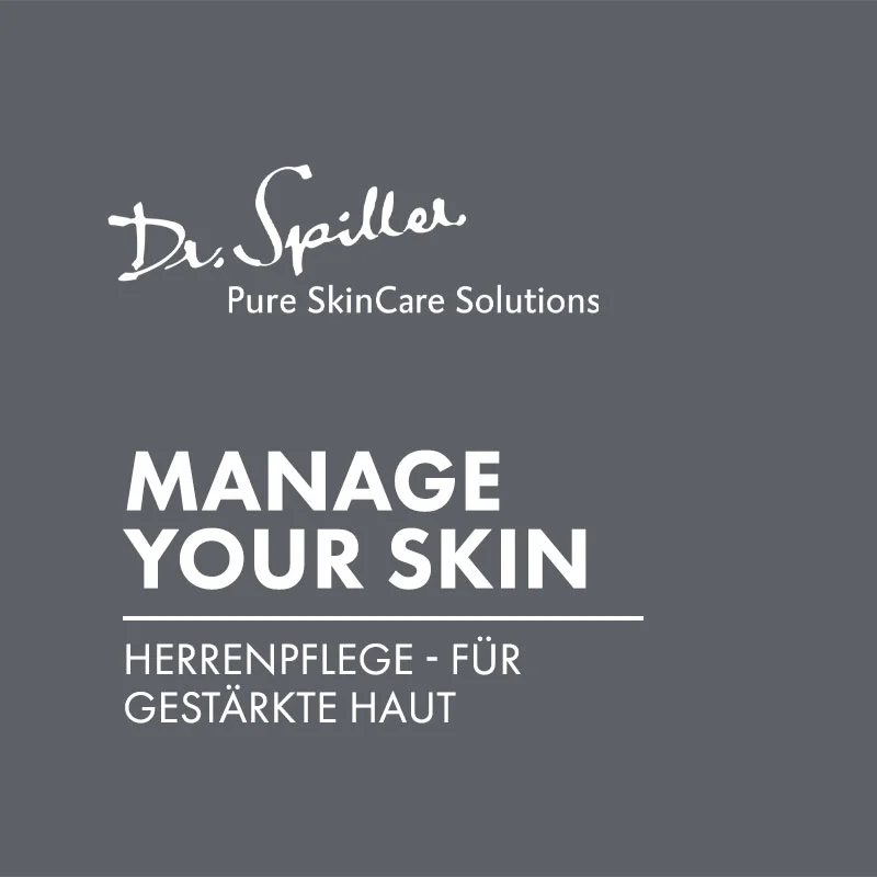 Kosmetikfuchs Probenbundle, Dr. Spiller Herrenpflege Manage Your Skin