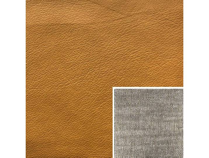 Akad'or Bolivien Sofa - Leder Longlife E touch kurkuma - 174 automatische Relaxfunktion Modern