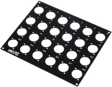 pro snake Front Panel 4HE 16/8