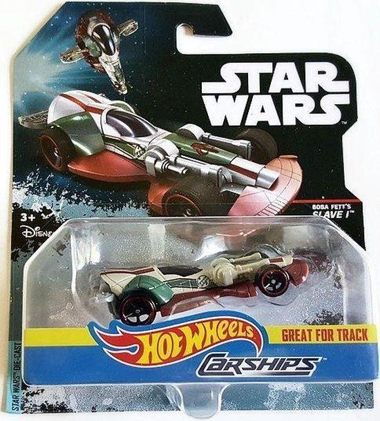 Mattel Star Wars Hot Wheels Boba Fett's Slave 1 auto