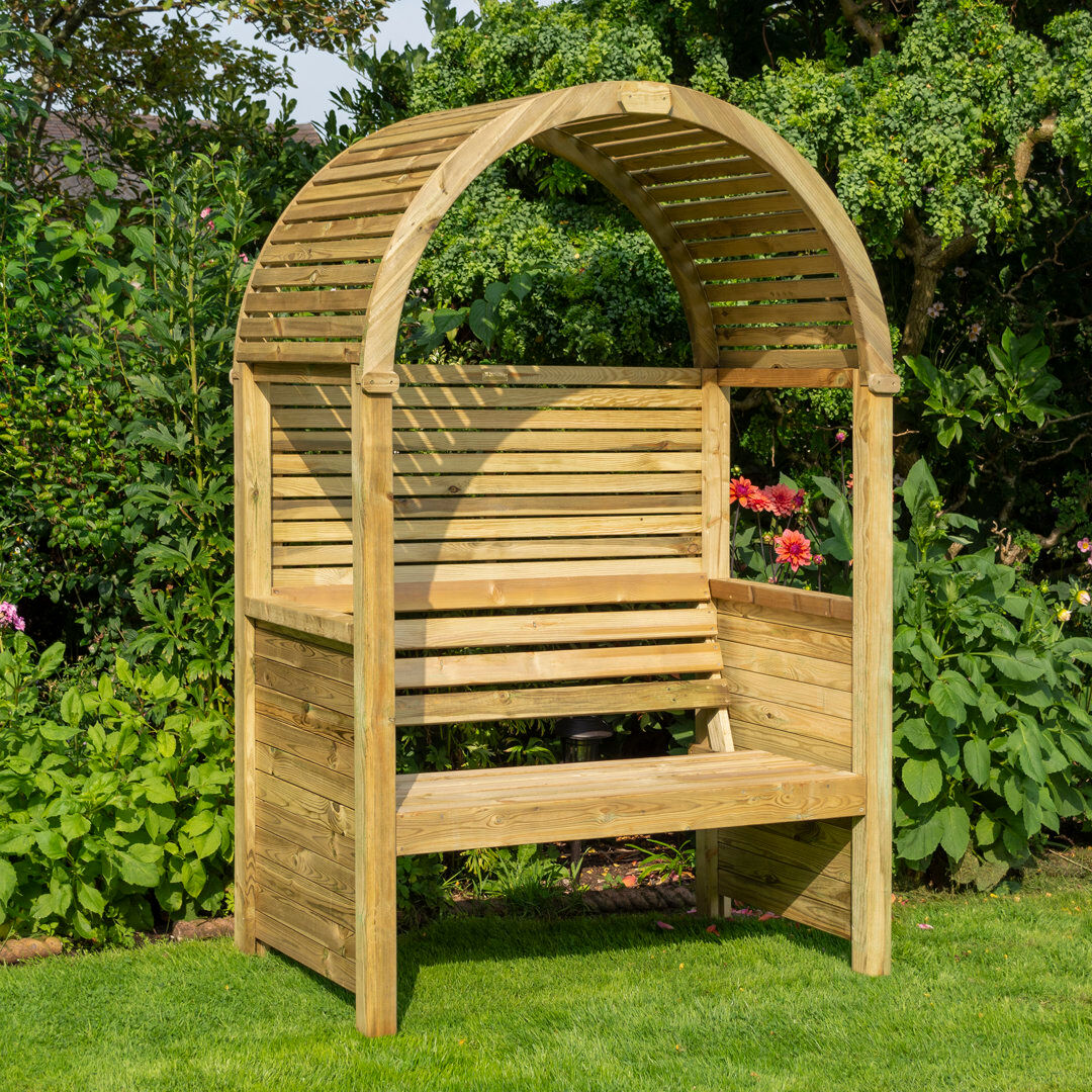 Rowlinson Modena Arbour Natural 199cm H X 134cm W X 80cm D