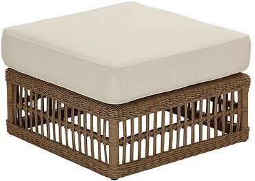 Suzanne Kasler Harbour Ottoman with 1 Cushion - Ballard Designs