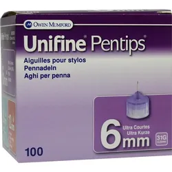 Unifine Pentips 0.33x6Mm 31G 100 ST