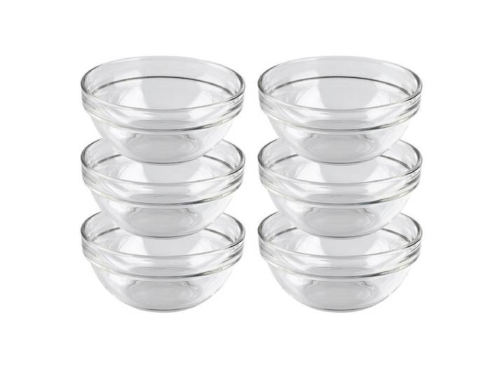 Mäser 925945 stapelbare Salatschüsseln 12cm im 6er Set
