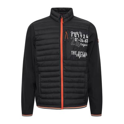 Softshelljacke FQ1924 "Softshelljacke FQJano", Herren, Gr. L, schwarz (schwarz beauty), Obermaterial: 100% Nylon NY., Jacken Softshelljacke