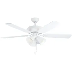 EGLO Deckenventilator, Ventilator, Weiss