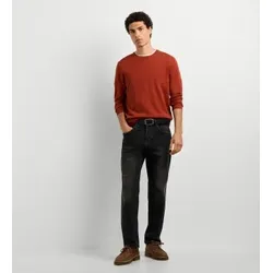 Pepe Jeans für Herren. PM7000106 Pullover Andre Crew orangerot (L), Lässig, Baumwolle