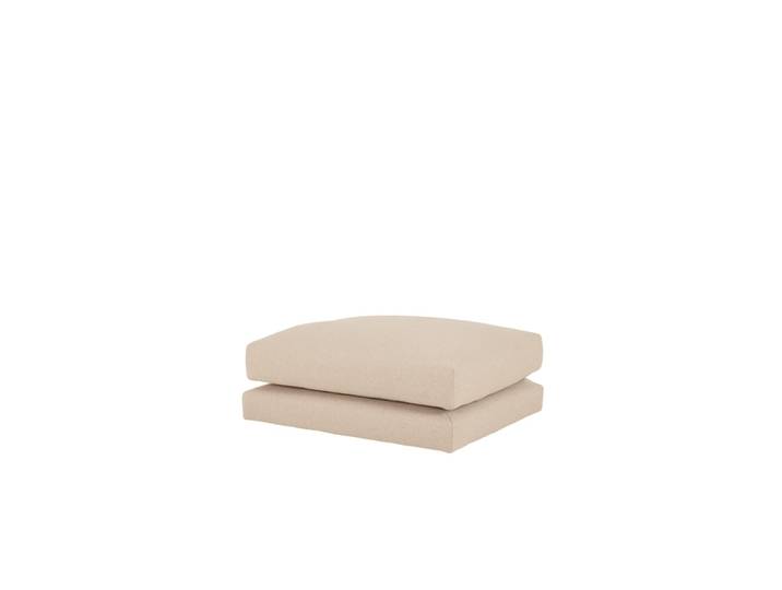 Pouf beige 97x80cm