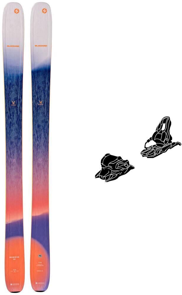 Blizzard  - Pack Ski Sheeva 10 - 180 + 11.0 TP 110mm White - Ski