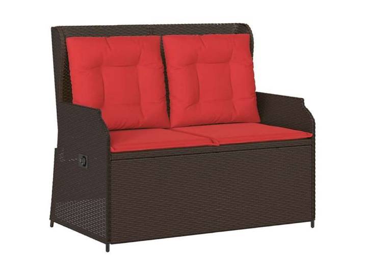 Meuble - Salon de jardin - Marron - Banc de jardin Marron polyrotin_8230