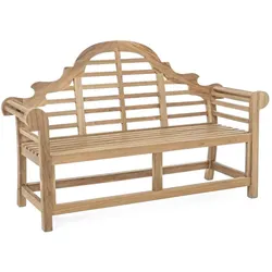 Gartenbank Varadero aus Teakholz, klassisch, natur, 2-3 Sitzplätze, für den Outdoorbereich