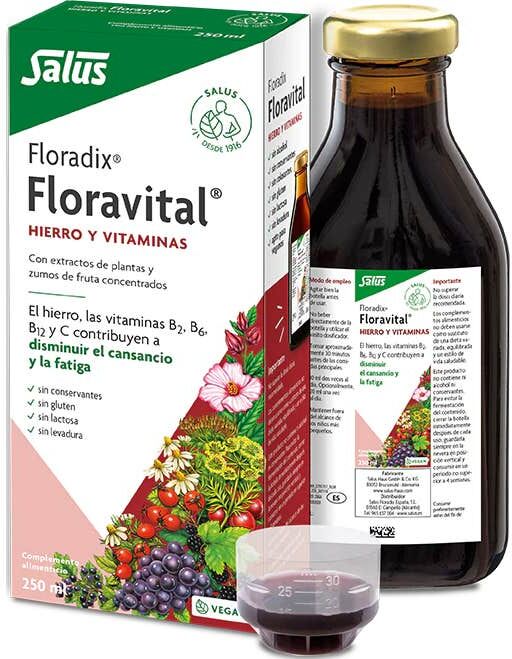 SALUS FLORADIX Floradix® Hierro + Vitaminas 500ml