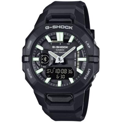 Smartwatch CASIO G-SHOCK "GBA-950", schwarz (schwarz, schwarz), Smartwatches, Herren, Smartwatch, Armbanduhr, Herrenuhr, Stoppfunkt., Lifelog Funktion,Hand Moving Funk.