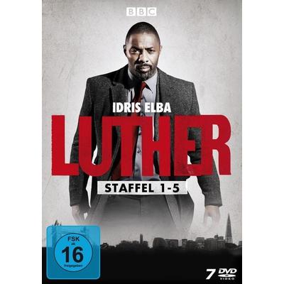 Luther - Die komplette Serie (Staffel 1-5) LTD. [7 DVDs], DVD
