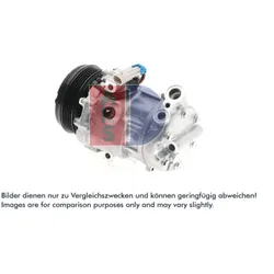 Kompressor Klimaanlage AKS DASIS 851863N für Opel Astra G CC