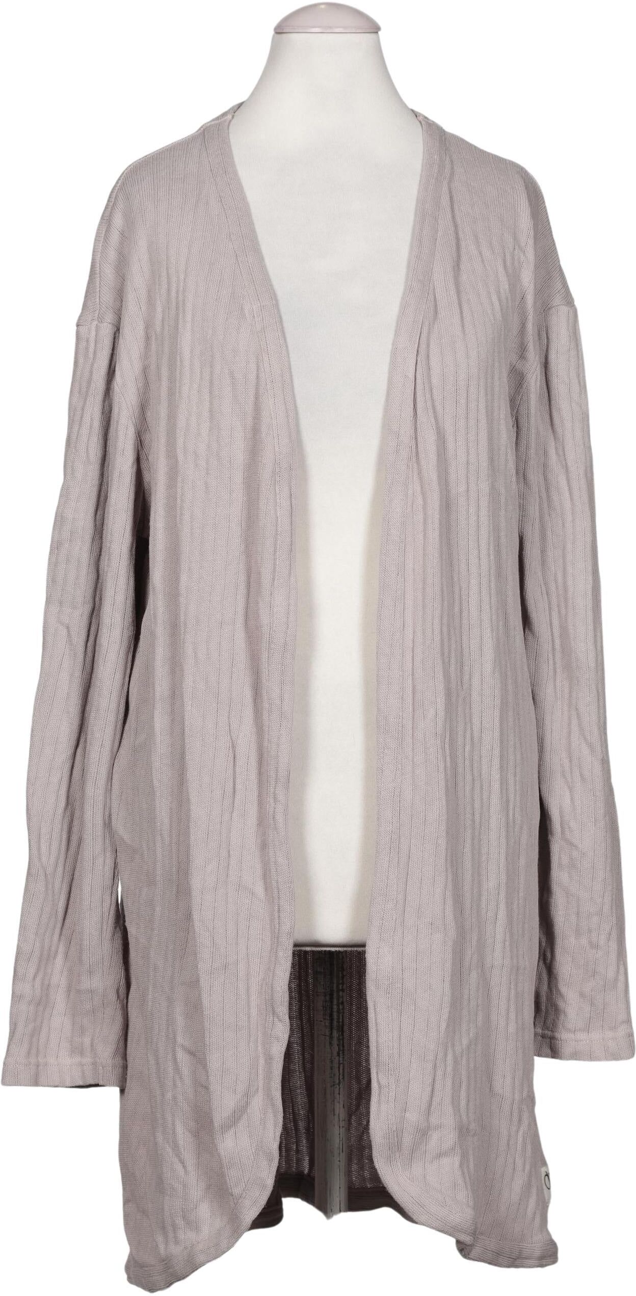 degree Damen Strickjacke, Grau, Gr. M, Baumwolle - Second Hand