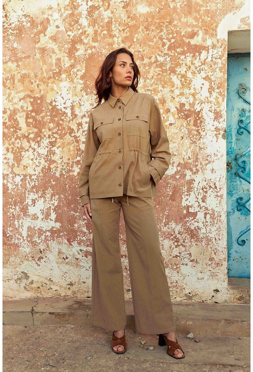 LA PETITE ETOILE Veste saharienne, NOPAL