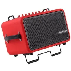 MusicCube M3 - Red (Aktiv), PA Lautsprecher, Rot