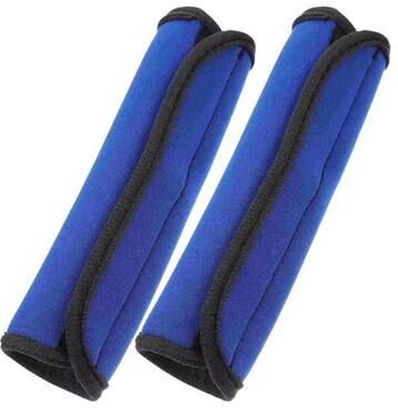 Clever Finds Pull Up Bar Grips Soft Anti Slip Cushion Covers For Dumbbells And Barbellss blue