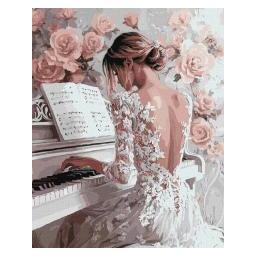 Ideyka Malen nach Zahlen - Elegante Skizze 40x50cm (66128976)