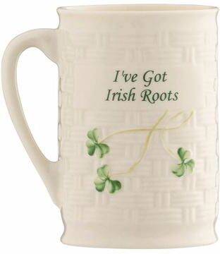 Belleek IRISH ROOTS MUG
