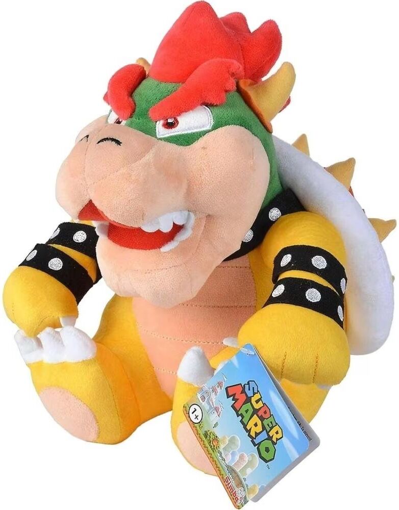 Peluche Super Mario Bowser Simba 30cm Amarillo Talla Única Unisex