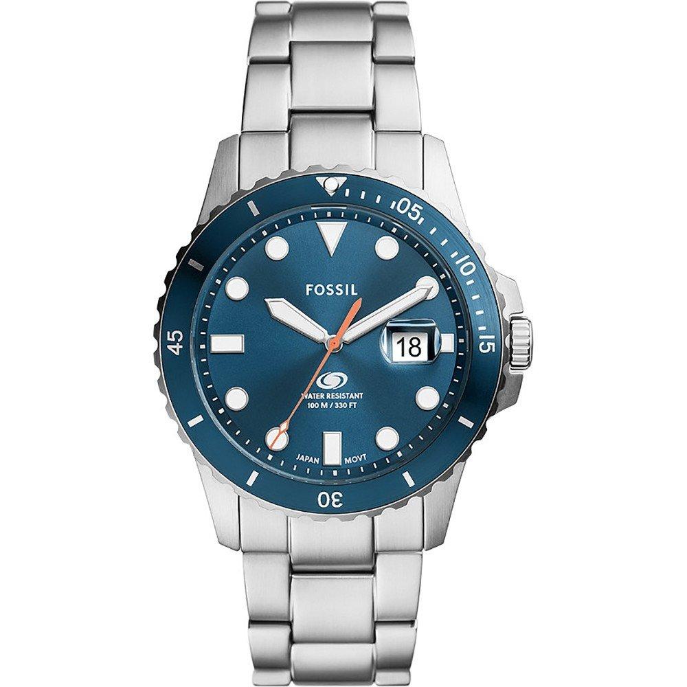 Fossil Fossil Blue Heren Horloge Zilverkleurig FS6050