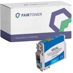 Kompatibel für Epson Expression Home XP-3155 (C13T03A24010 / 603XL) Druckerpatrone Cyan