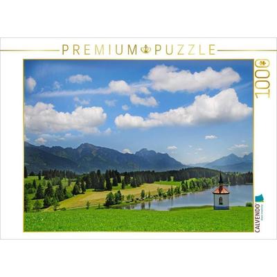 CALVENDO Puzzle Im Allgäu | 1000 Teile Lege-Größe 64x48cm Foto-Puzzle für glückliche Stunden