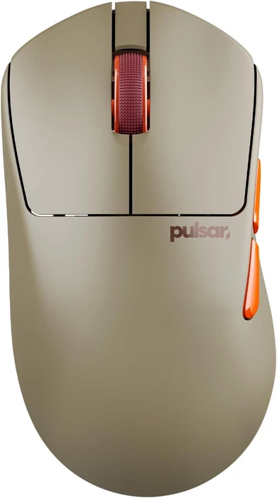 Pulsar X3 LHD CrazyLight Medium (Desert) - Gaming Mus - Optisk - 5 knapper - Beige (Kabelgebunden) (PX3LCL203)