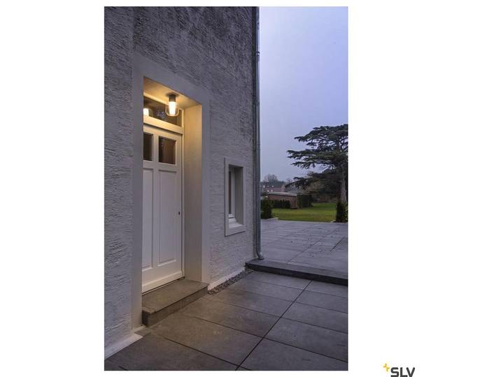 SLV Ovalisk XS Outdoor LED plafonnier apparent anthracite CCT