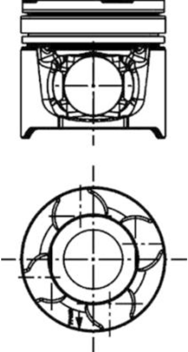 Kolben KOLBENSCHMIDT 40217610