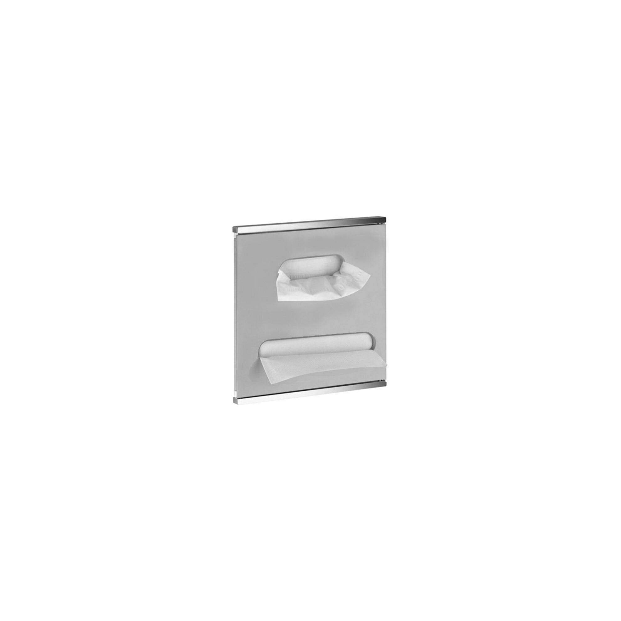 Keuco Modul Waschtisch 3 Plan Integral 326x325x143mm, TA R, verchromt / we. lack. (44977015102)