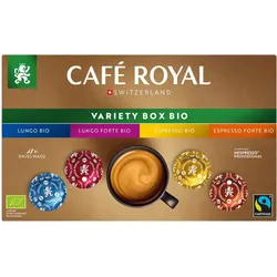 CAFÉ ROYAL PROFESSIONAL PADS BIO VARIETY BOX