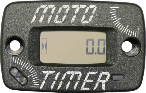 Motogroup Betriebsstundenzähler LCD-Display 12,7mm x 24,5mm, Ziffernhöhe: 6mm