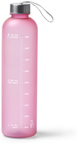 Bouteille d'eau personnalisable en Tritan 1 L Yoger rouge TAILLE UNIQUE ADULTE